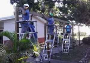 ALP de Koumac - chantier bâtiment